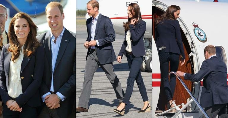 Príncipe William e Kate Middleton no Canadá - Getty Images