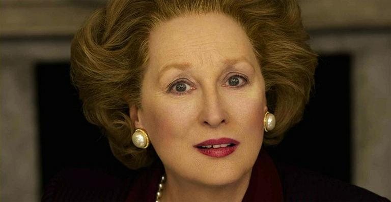 Meryl Streep como Margaret Thatcher - CityFiles