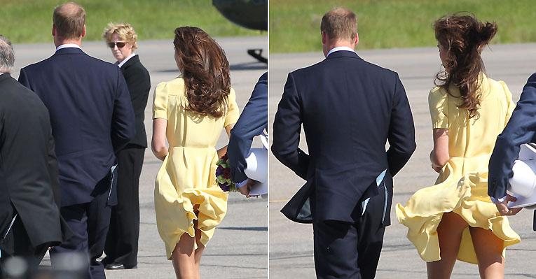 Kate Middleton e príncipe William durante visita ao Canadá - The Grosby Group