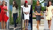 Looks de Kate Middleton no Canadá - Getty Images