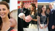 Kate Middleton e Príncipe William participaram de eventos de caridade nos EUA. Em um deles, o casal encontrou a atriz Reese Witherspoon - Getty Images