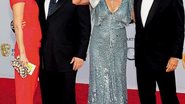 Os casais Tanya e Jack Black e Rita Wilson e Tom Hanks - REUTERS