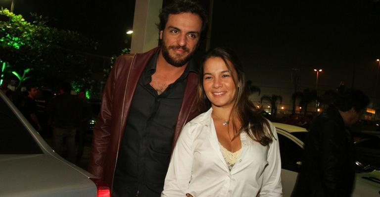 Rodrigo Lombardi e a mulher, Betty - Roberto Filho/AgNews