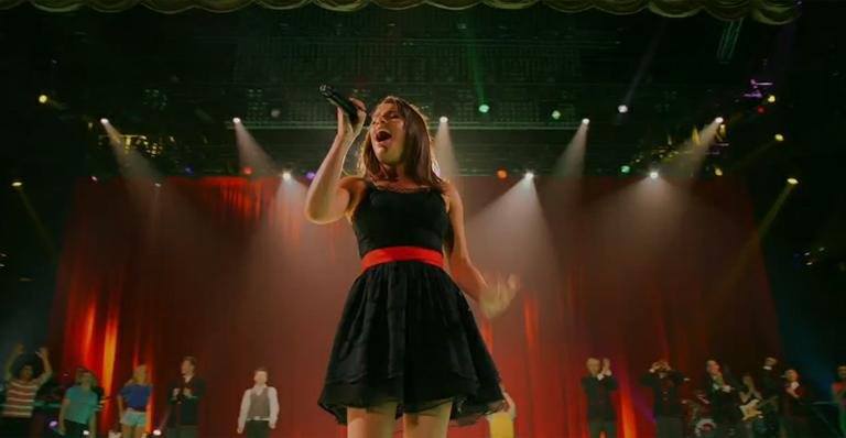 Lea Michelle aparece no trailer de Glee: The 3D Concert, - Reprodução