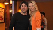 Cacá Bueno com a noiva Talita Stoppazzolli - Alex Palarea/AgNews