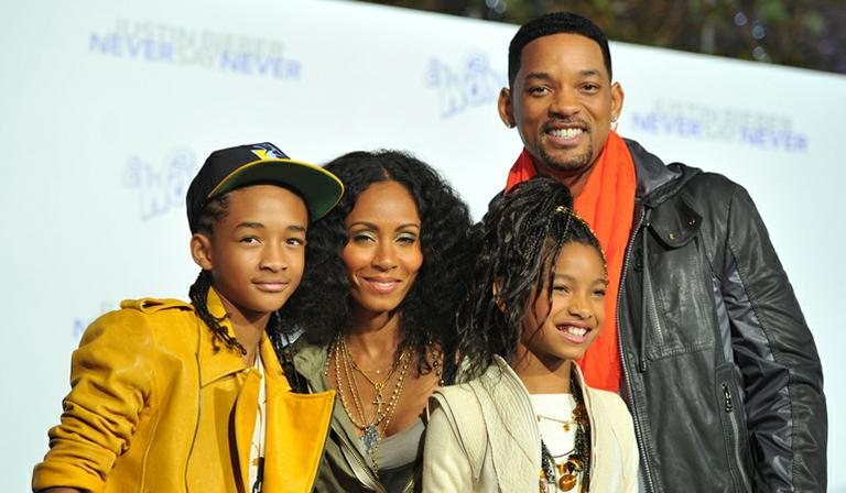 Jaden, Jada, Will e Willow Smith - Getty Images