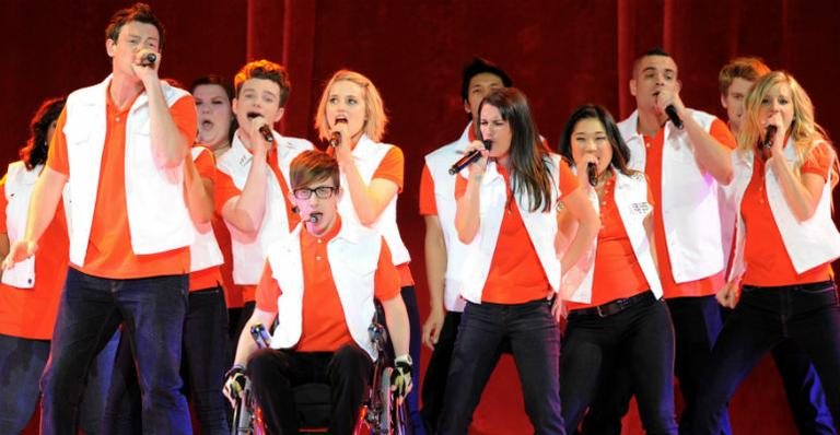 Elenco de Glee em turnê de shows - Getty Images