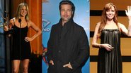 Jennifer Aniston, Brad Pitt e Angelina Jolie - Getty Images
