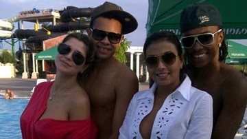 Dentinho, Danielle Souza, Willian e Vanessa Rodrigues Martins - Reprodução/Twitter