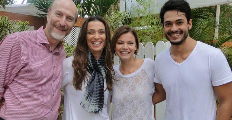 Odilon Wagner, Mônica Martelli, Milena Toscano e Raphael Vianna - Reprodução / TV Globo