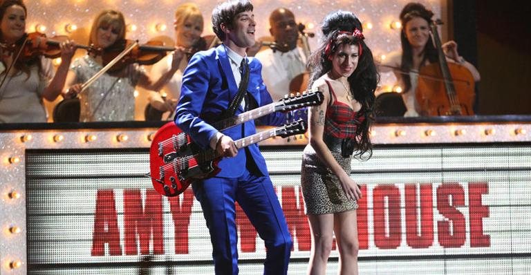 Amy Winehouse e Mark Ronson: parceria musical - Getty Images