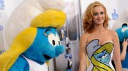 Katy Perry incorpora Smurfete - Getty Images