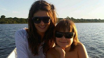 Isabeli Fontana curte férias com os filhos - Reprodução/Twitter