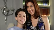 Maria Clara Gueiros e o filho Bruno - Divulgação/ Rede Globo