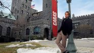 Em cartaz em SP com o premiado espetáculo Mamma Mia!, o ator visita o Castelo de CARAS, em propriedade secular a 40 minutos de Nova York, durante rara folga. - Jayme de Carvalho Jr.