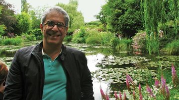 O arquiteto Antonio Ferreira Júnior passa semana de férias na Europa e conhece os jardins de Giverny, França.
