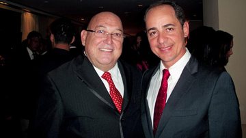 Em SP, os empresários Paulo Miranda e Paulo Vieira durante a premiação de Os 10 Mais do Turismo de 2010, evento realizado há 26 anos.