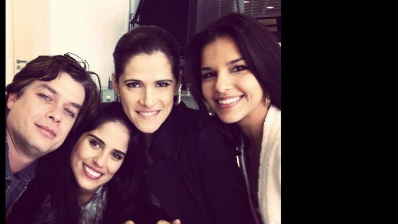 Fabio Assunção, Camilla Camargo, Ingrid Guimarães e Mariana Rios - Reprodução / Twitter