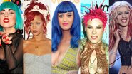 Lady Gaga, Rihanna, Katy Perry, Pink e Christina Aguilera - Getty Images
