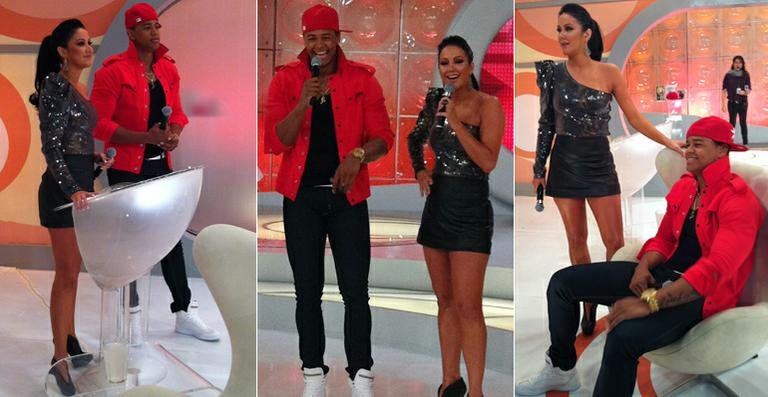 Léo Santana e Hellen substituem Eliana no SBT - Divulgação