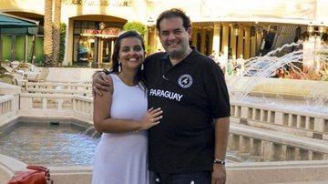 Giuliane Monteiro e Jota Abussafi curtem as Bahamas.