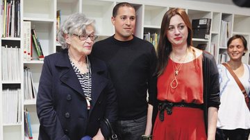 Marie Rucki, Jay Khalifeh e Adriana Berto em debate sobre moda e comportamento.