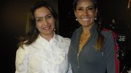 A dentista Luciana Saraiva e Solange Frazão na atração Em Forma da ClicTV.