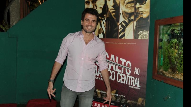 Eriberto Leão comemora sucesso do filme 'Assalto ao Banco Central' - André Muzell / AgNews