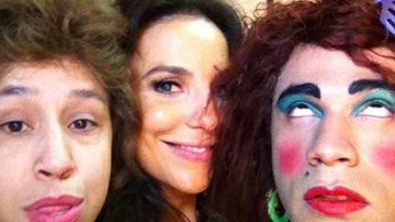 Ivete Sangalo com Thalita Carauta e Rodrigo Sant’Anna - Reprodução / Twitter