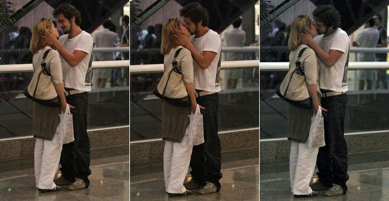 Paloma e Bruno se beijam em shopping - Marcio Honorato/Honopix