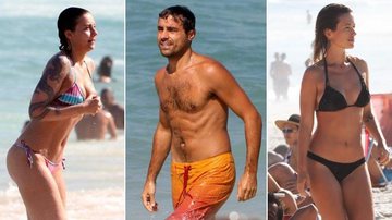 Famosos se refrescaram nas praias do Rio de Janeiro