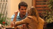Marcelo Serrado em jantar com loira misteriosa no Rio - André Freitas / AgNews