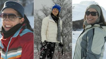 Rafaela Mandelli, Fran Zanon e Virgina Cavendish: cuidados com pele e cabelo na neve - Caras