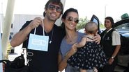Marcelo Faria, Camila Luciolla e Felipa - Anderson Borde/AgNews