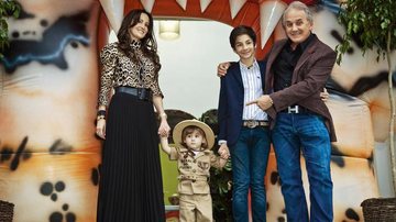 ‘Safári’ com pais Otávio Mesquita e Mel - Gabriel Chiarastelli