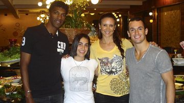 Amigos de longa data, os atletas se reúnem no Rio - David Brazil