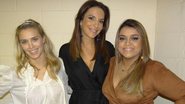 Carolina Dieckmann, Ivete Sangalo e Preta Gil participam do programa de aniversário de Luciano Huck - Reprodução / TV Globo