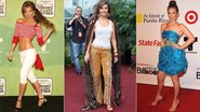 Confira looks da cantora e atriz mexicana Thalía, que completa 40 anos nesta sexta-feira, 26 - Getty Images