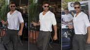 Ricky Martin deixa churrascaria na Barra da Tijuca, Rio - Gabriel Reis e Delson Silva / AgNews
