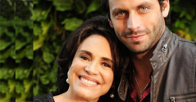 Regina Duarte e Henri Castelli em 'O Astro' - TV Globo / João Miguel Júnior