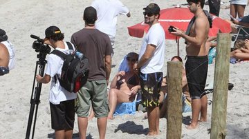 Cauã Reymond curte campeonato de surfe no Rio de Janeiro - Marcio Honorato/Honopix