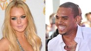 Lindsay Lohan e Chris Brown - Getty Images