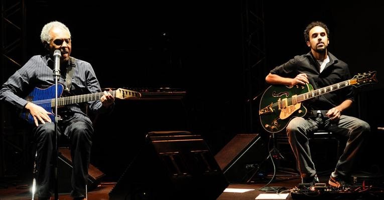Gilberto e Bem Gil dividem o palco em São Paulo - Francisco Cepeda / AgNews
