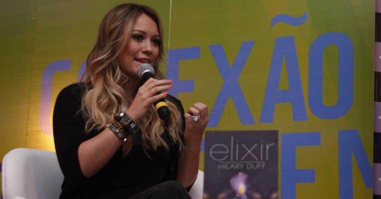 Hilary Duff lança livro no Rio de Janeiro - Philippe Lima/AgNews