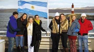 A bordo do Ushuaia Explorer, Danton Mello, Carol Chalita, Priscila Machado, Cristiana Oliveira, Lívia Rossy, Leona Cavalli... - Cadu Pilotto