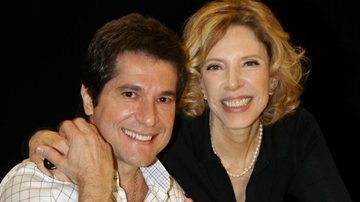 Daniel e Marília Gabriela - Carol Soares / SBT