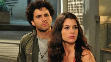 Thiago Fragoso e Alinne Moraes, em 'O Astro' - Divulgação/ Rede Globo