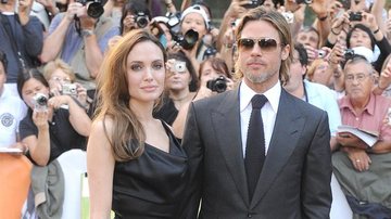 Angelina Jolie e Brad Pitt na prèmiere de 'Moneyball' - Getty Images