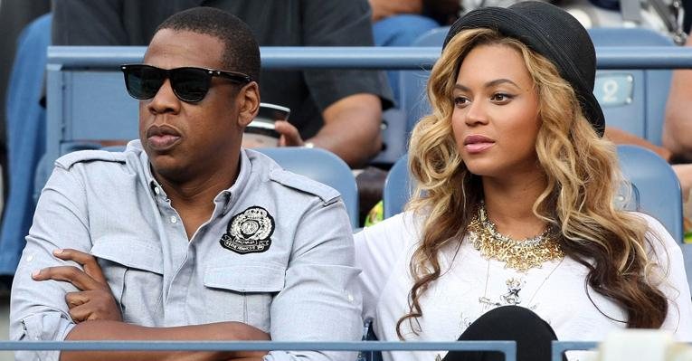 Jay-Z e Beyoncé no US Open - Getty Images