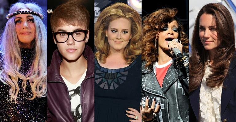 Os artistas que vão estar no Guinness World Records 2012 - Getty Images